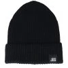 Beanie Wool/Acryl Black Cuff - Stetson