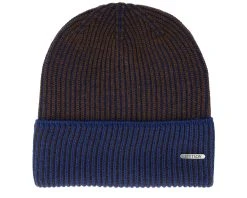 Beanie Merino Wool-62 Royal/Black Cuff - Stetson
