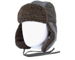 Bomber 1 Cap Co/Pes Brown Trapper - Stetson -Fashion Hat Discount Store 4063633073816 3