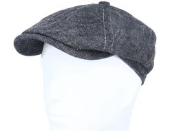 6-Panel Cap Linen/Silk Denim Flat Cap - Stetson -Fashion Hat Discount Store 4063633081194 5