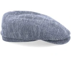 Driver Cap Jersey Blue Flat Cap - Stetson -Fashion Hat Discount Store 4063633081804 3