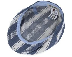 Kent Linen/Cotton Flat Cap - Stetson -Fashion Hat Discount Store 4063633081958 4