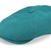 6-Panel Cap Cotton/Linen Teal Flat Cap - Stetson