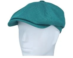 6-Panel Cap Cotton/Linen Teal Flat Cap - Stetson -Fashion Hat Discount Store 4063633084256 5