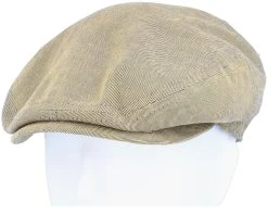 Kent Cotton/Linen Tan Flat Cap - Stetson -Fashion Hat Discount Store 4063633084348 5
