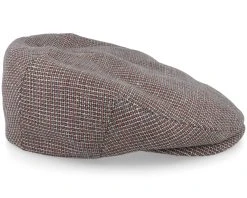 Kent Virgin Wool/Linen Brown Flat Cap - Stetson -Fashion Hat Discount Store 4063633084560 3