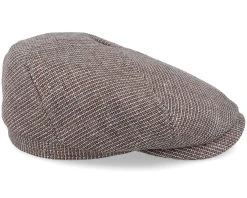 6-Panel Cap Virgin Wool/Linen Beige/Red/Blue Flat Cap - Stetson -Fashion Hat Discount Store 4063633084591 3