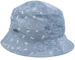 Cotton/Linen Blue Bucket - Stetson -Fashion Hat Discount Store 4063633084843 3
