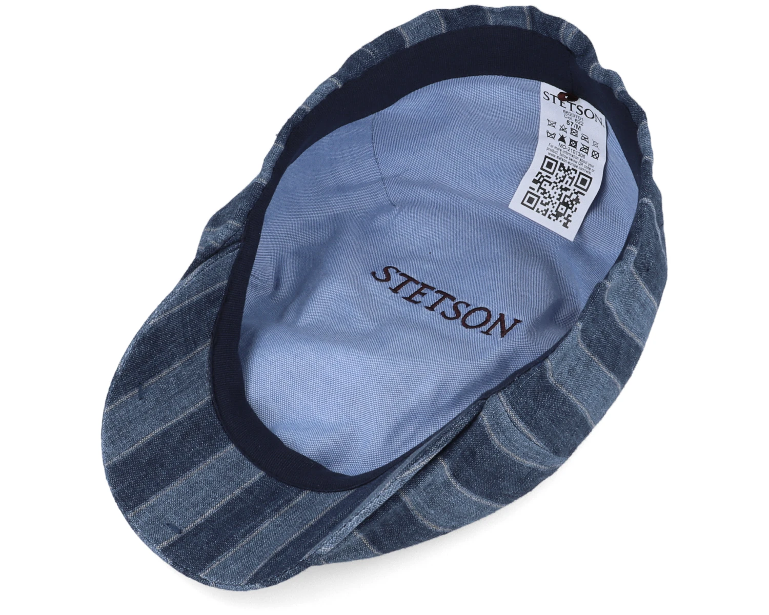 Duck Cap Linen Flat Cap - Stetson 4 Duck Cap Linen Flat Cap - Stetson - Image 4