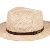 Fedora Bao Natural Straw Hat - Stetson