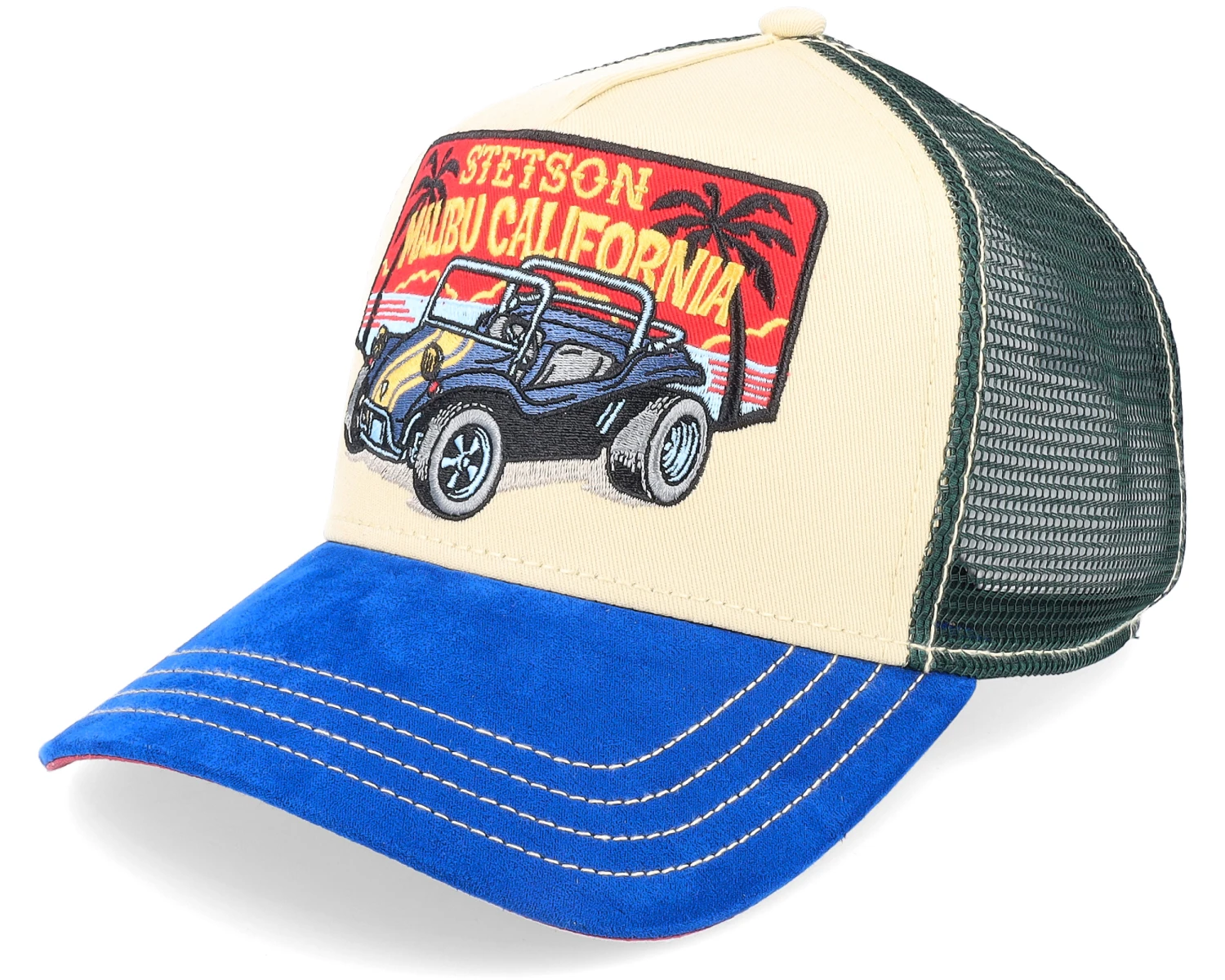 Trucker Cap Malibu Khaki Trucker - Stetson 1 Trucker Cap Malibu Khaki Trucker - Stetson