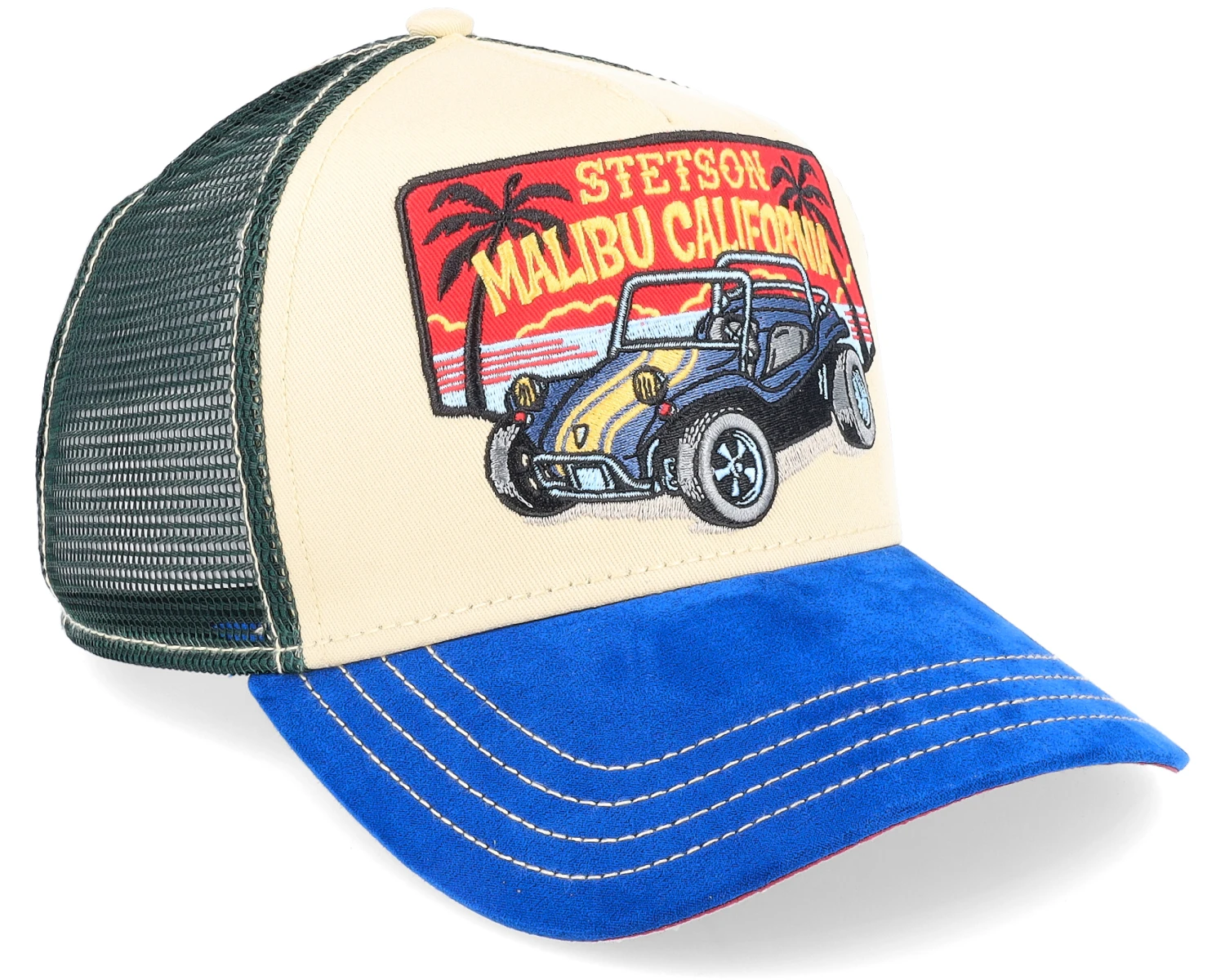 Trucker Cap Malibu Khaki Trucker - Stetson 2 Trucker Cap Malibu Khaki Trucker - Stetson - Image 2
