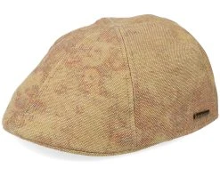 Texas Toyo Khaki Flat Cap - Stetson