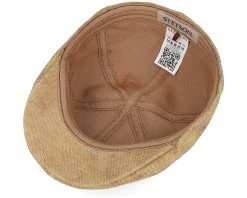 Texas Toyo Khaki Flat Cap - Stetson -Fashion Hat Discount Store 4063633087400 4