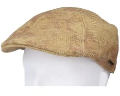 Texas Toyo Khaki Flat Cap - Stetson -Fashion Hat Discount Store 4063633087400 5