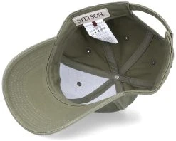 Baseball Cap Cotton Green Adjustable - Stetson -Fashion Hat Discount Store 4063633087974 5