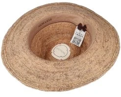 Crochet Natural/Brown Traveller - Stetson -Fashion Hat Discount Store 4063633088131 4