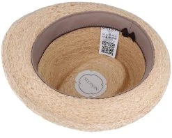 Trilby Raffia Natural Straw Hat - Stetson -Fashion Hat Discount Store 4063633088445 4