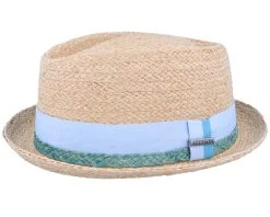Diamond Raffia Natural Straw Hat - Stetson