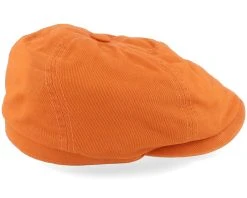 6-panel Cap Cotton Twill Orange Flatcap - Stetson -Fashion Hat Discount Store 4063633088582 3