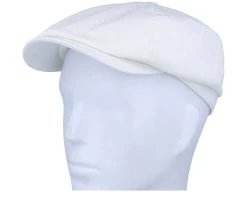 6-Panel Cap Cotton Twill White Flat Cap - Stetson -Fashion Hat Discount Store 4063633088629 5