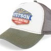 Sun White/Olive Trucker - Stetson