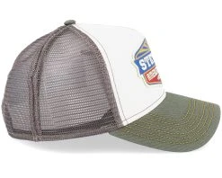 Sun White/Olive Trucker - Stetson -Fashion Hat Discount Store 4063633089152 4
