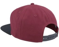 Baseball Cap Toothpick Rebel Maroon/Black Snapback - Stetson -Fashion Hat Discount Store 4063633089169 3