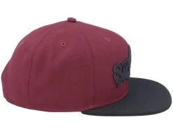 Baseball Cap Toothpick Rebel Maroon/Black Snapback - Stetson -Fashion Hat Discount Store 4063633089169 4