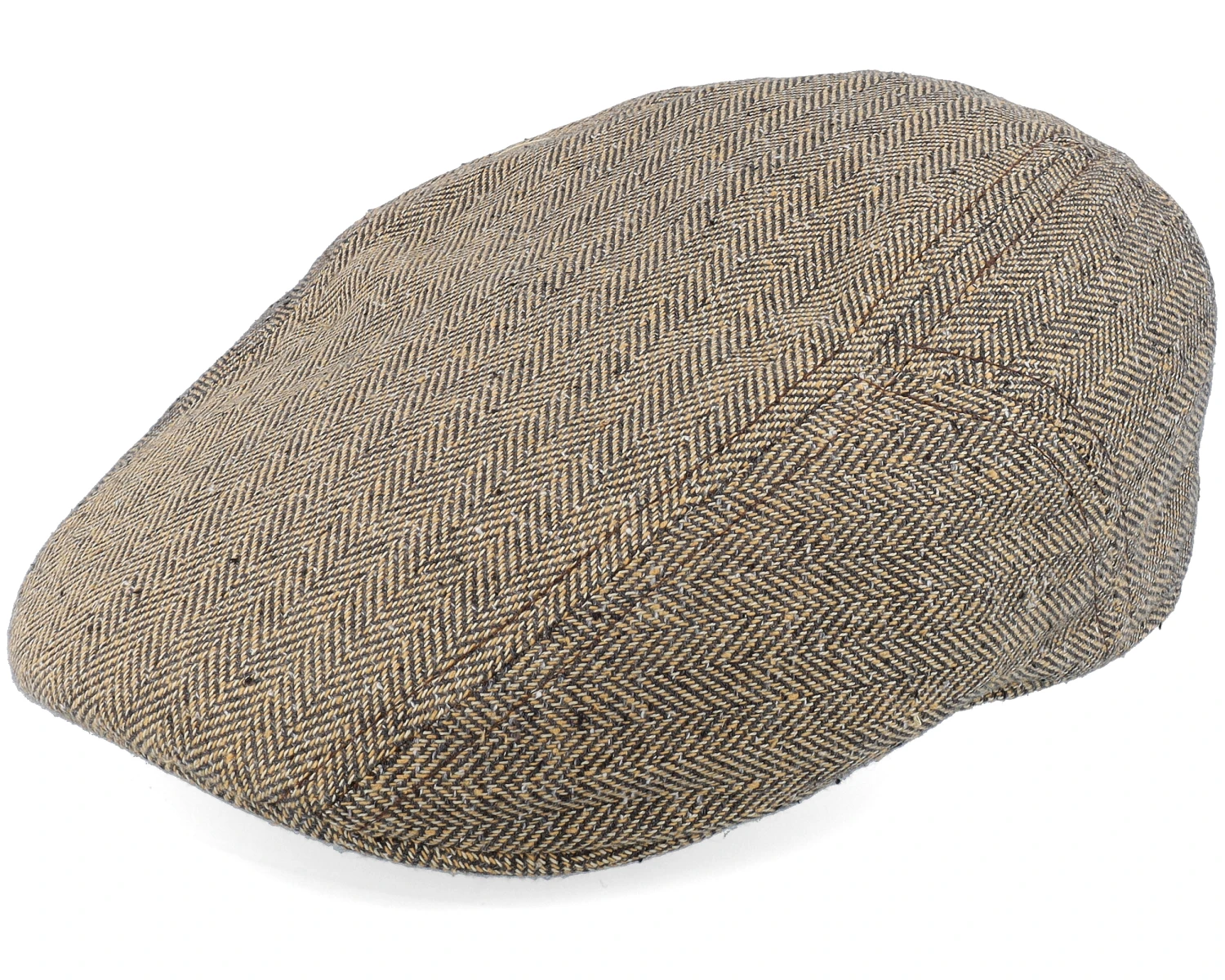 Ivy Silk/Cotton Tan Flat Cap - Stetson 1 Ivy Silk/Cotton Tan Flat Cap - Stetson
