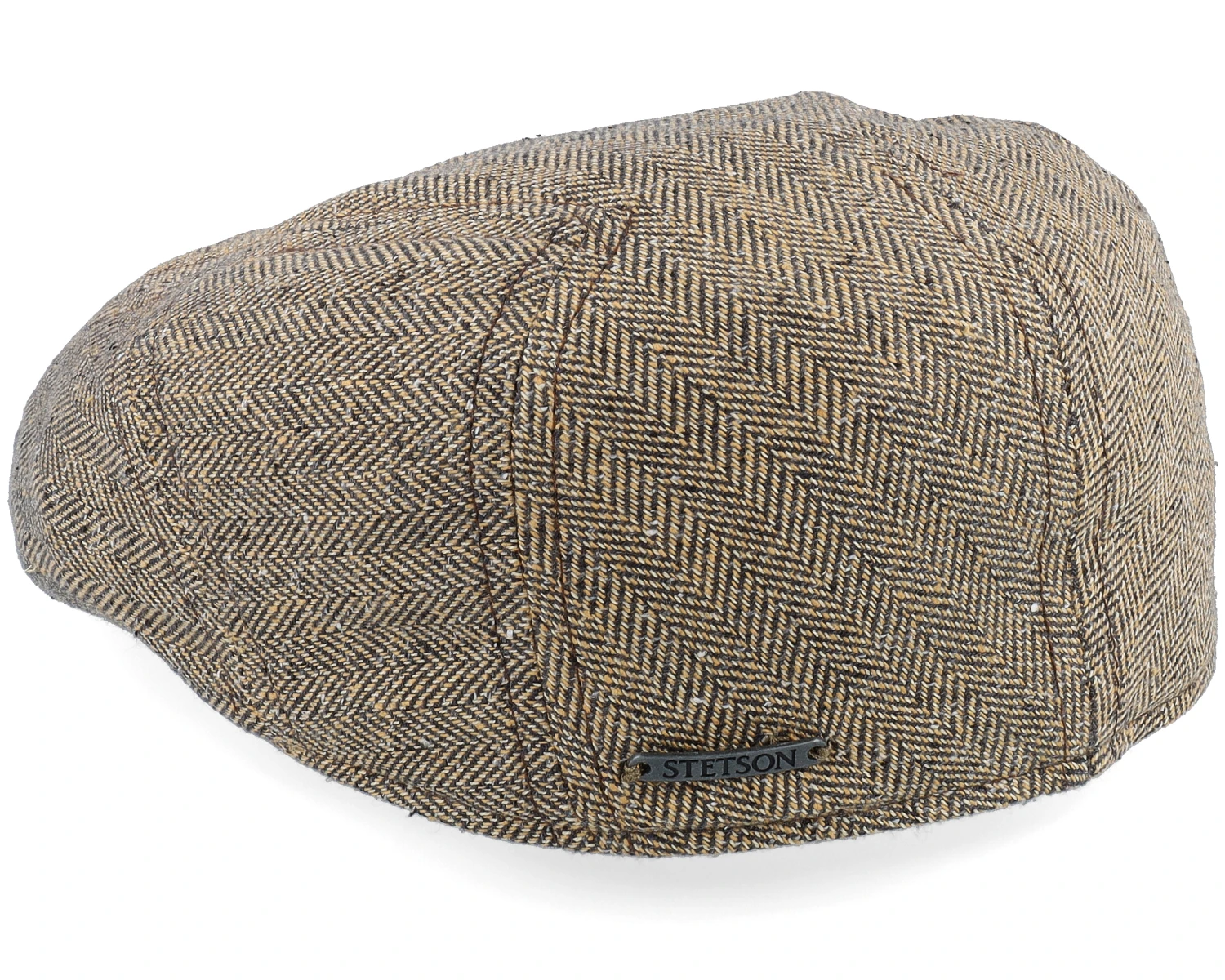 Ivy Silk/Cotton Tan Flat Cap - Stetson 2 Ivy Silk/Cotton Tan Flat Cap - Stetson - Image 2