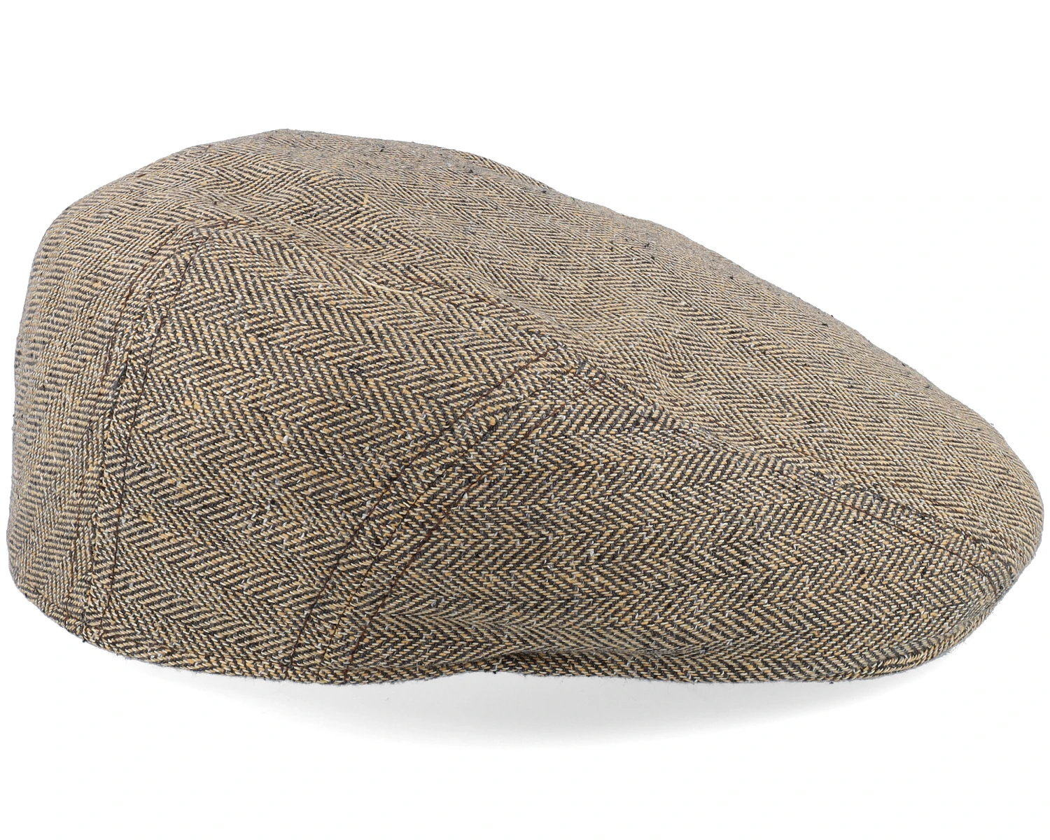 Ivy Silk/Cotton Tan Flat Cap - Stetson 3 Ivy Silk/Cotton Tan Flat Cap - Stetson - Image 3