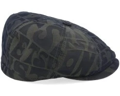 Hatteras Outdoor Olive/Black Flat Cap - Stetson -Fashion Hat Discount Store 4063633089428 3
