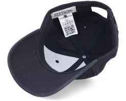 Baseball Cap Cotton Navy Adjustable - Stetson -Fashion Hat Discount Store 4063633089602 5
