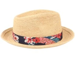 Player Crochet Straw Hat - Stetson -Fashion Hat Discount Store 4063633091100 3