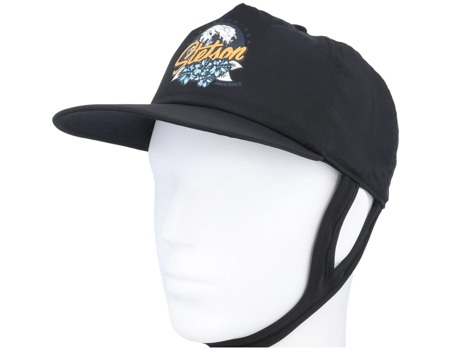 Baseball Cap Fast Dry Black Snapback - Stetson 7 Baseball Cap Fast Dry Black Snapback - Stetson - Image 7