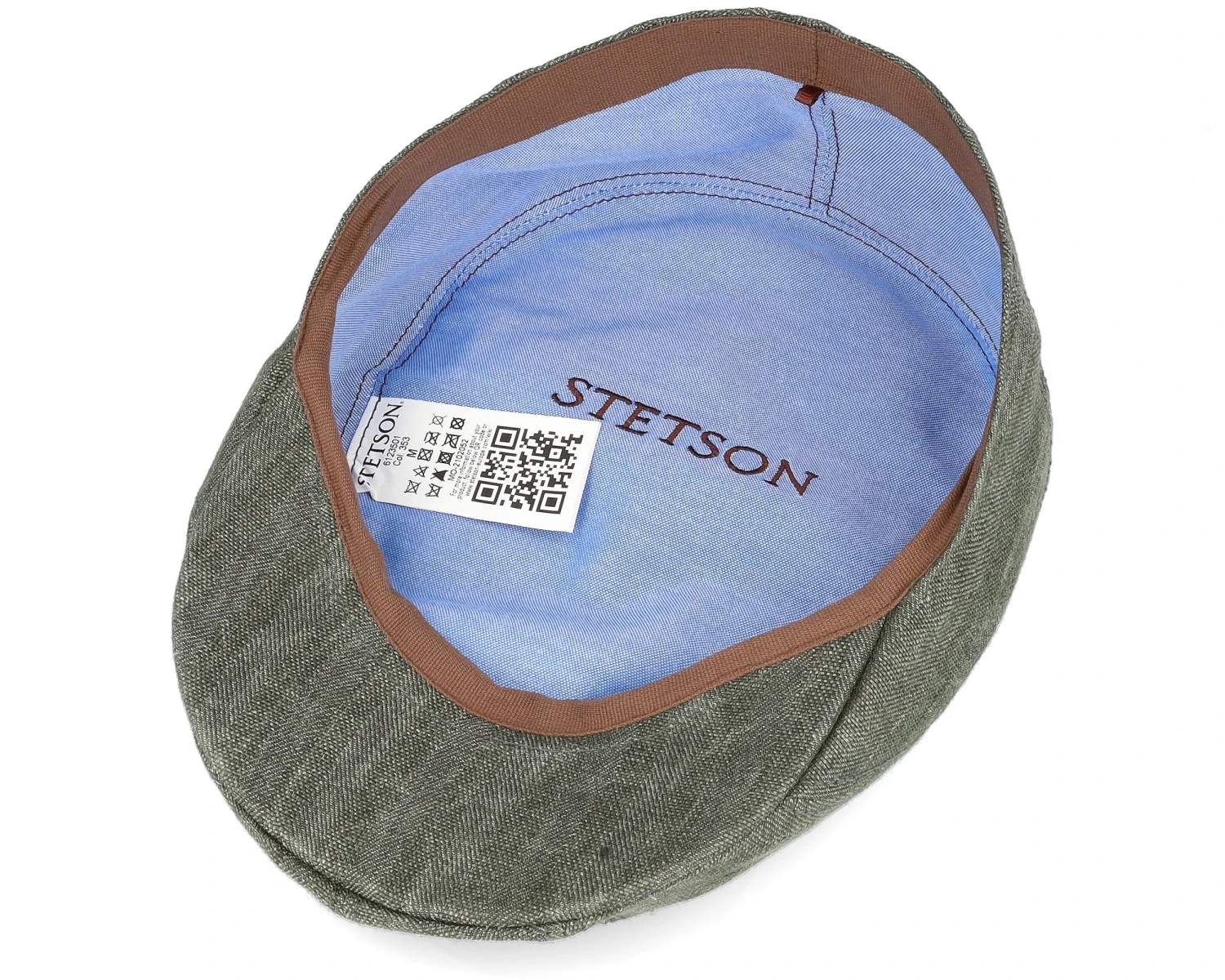 Ivy Cap 1 Linen Flat Cap - Stetson 4 Ivy Cap 1 Linen Flat Cap - Stetson - Image 4