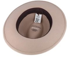 Woolfelt Beige Traveller - Stetson -Fashion Hat Discount Store 4063633094323 4