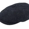 Hatteras Wool Herringbone Heather Black Flexfit - Stetson