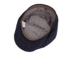 Hatteras Wool Herringbone Heather Black Flexfit - Stetson 8 Hatteras Wool Herringbone Heather Black Flexfit - Stetson -Fashion Hat Discount Store 4063633097232 4