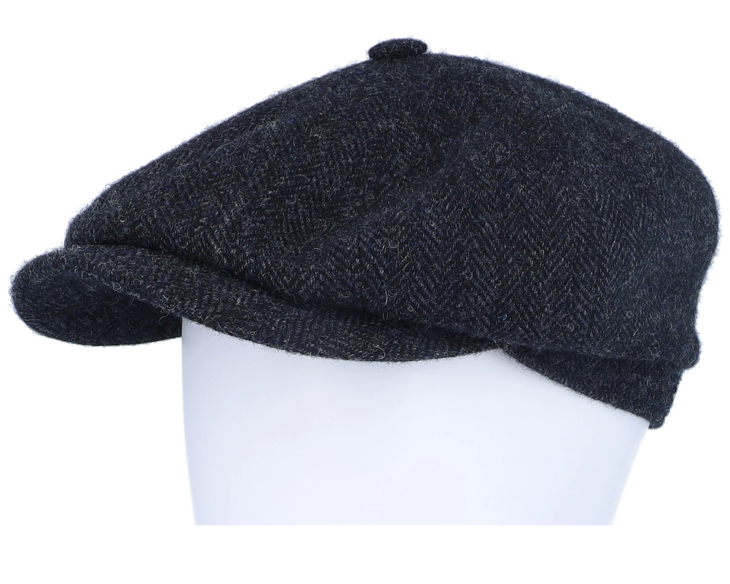 Hatteras Wool Herringbone Heather Black Flexfit - Stetson 5 Hatteras Wool Herringbone Heather Black Flexfit - Stetson - Image 5