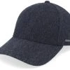 Baseball Cap Wool Herringbone Black Fitted - Stetson