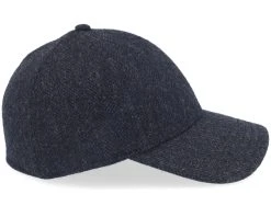 Baseball Cap Wool Herringbone Black Fitted - Stetson -Fashion Hat Discount Store 4063633097355 4