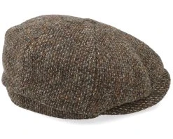 Hatteras Wool Brown Flat Cap - Stetson -Fashion Hat Discount Store 4063633098222 3