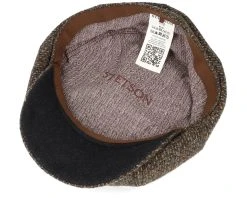 Hatteras Wool Brown Flat Cap - Stetson -Fashion Hat Discount Store 4063633098222 4