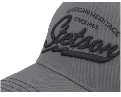 American Heritage Classic Charcoal Trucker - Stetson -Fashion Hat Discount Store 4063633099137 6