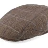 Kent Wool Ef Brown Earflap Flatcap - Stetson