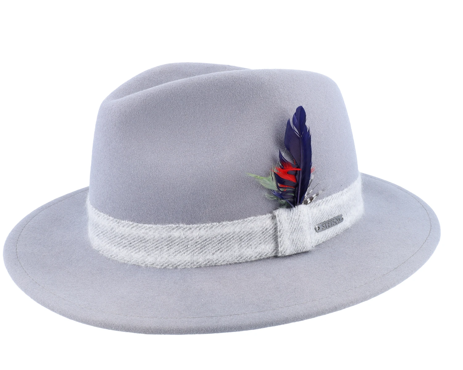 Woolfelt/Cashmere Grey Traveller - Stetson 1 Woolfelt/Cashmere Grey Traveller - Stetson