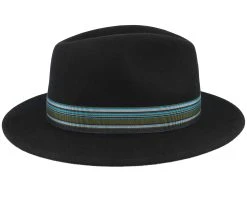 Woolfelt 2 Black Traveller - Stetson -Fashion Hat Discount Store 4063633102301 3