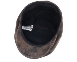 Kent Ef Pigskin Brown Earflap Flatcap - Stetson 8 Kent Ef Pigskin Brown Earflap Flatcap - Stetson -Fashion Hat Discount Store 4063633103360 4
